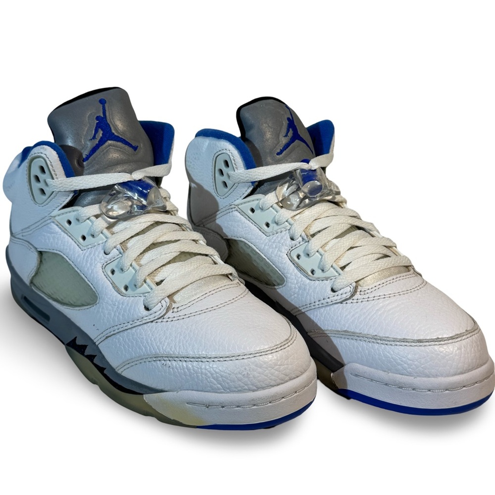Air Jordan 5 Retro Stealth 2.0 White and Blue